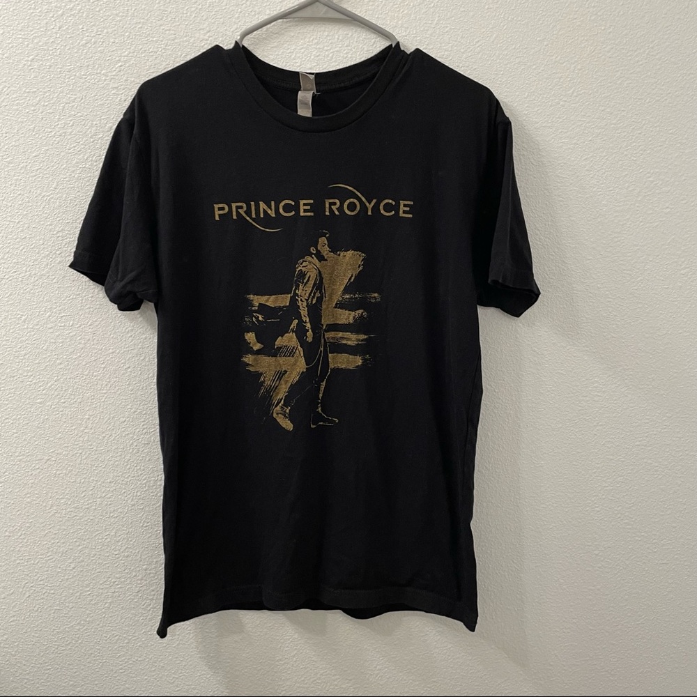 Prince Royce concert shirt black medium
